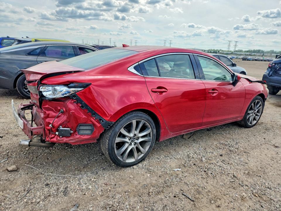 2015 Mazda 6 მანქანა იყიდება აუქციონზე, vin: JM1GJ1W57F1186384, აუქციონის ნომერი: 66511846