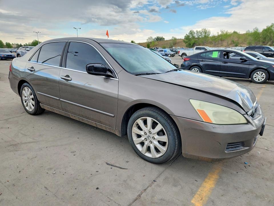 2007 Honda Accord მანქანა იყიდება აუქციონზე, vin: 1HGCM66567A041357, აუქციონის ნომერი: 66499456