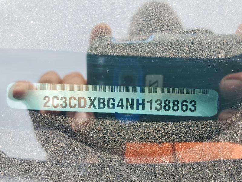 65995446 :رقم المزاد ، 2C3CDXBG4NH138863 vin ، 2022 Dodge Charger مزاد بيع