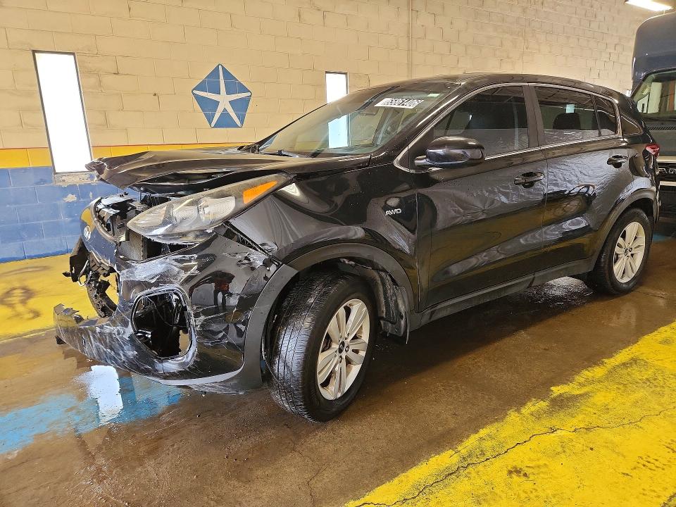 2019 Kia Sportage მანქანა იყიდება აუქციონზე, vin: KNDPMCAC3K7560053, აუქციონის ნომერი: 65861406
