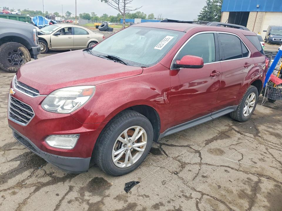 62517926 :رقم المزاد ، 2GNALCEK8G1150192 vin ، 2016 Chevrolet Equinox مزاد بيع