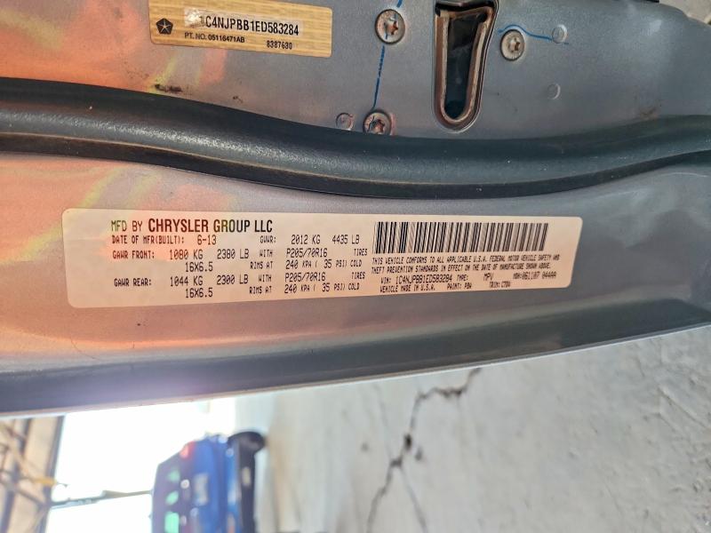 Aukcja sprzedaży 2014 Jeep Patriot, vin: 1C4NJPBB1ED583284, numer aukcji: 64195016
