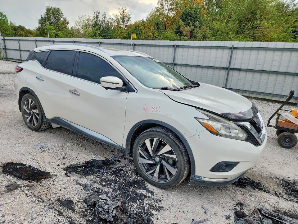 66084136 :رقم المزاد ، 5N1AZ2MHXGN105417 vin ، 2016 Nissan Murano مزاد بيع