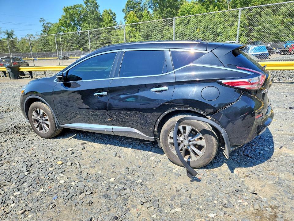 2015 Nissan Murano მანქანა იყიდება აუქციონზე, vin: 5N1AZ2MH3FN210427, აუქციონის ნომერი: 64595686