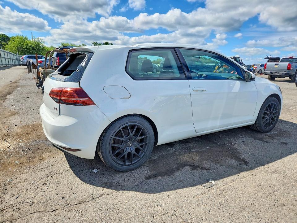 2015 Volkswagen Golf მანქანა იყიდება აუქციონზე, vin: 3VW817AU8FM020381, აუქციონის ნომერი: 66635396