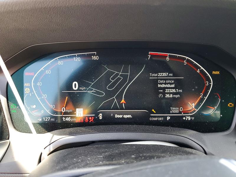 61447956 :رقم المزاد ، 3MW5R1J04N8C43434 vin ، 2022 Bmw 330i مزاد بيع