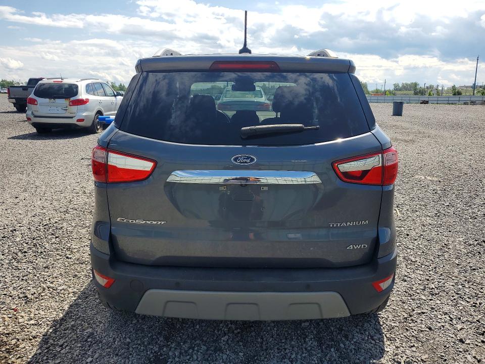 2020 Ford Ecosport მანქანა იყიდება აუქციონზე, vin: MAJ6S3KL9LC330984, აუქციონის ნომერი: 64369476