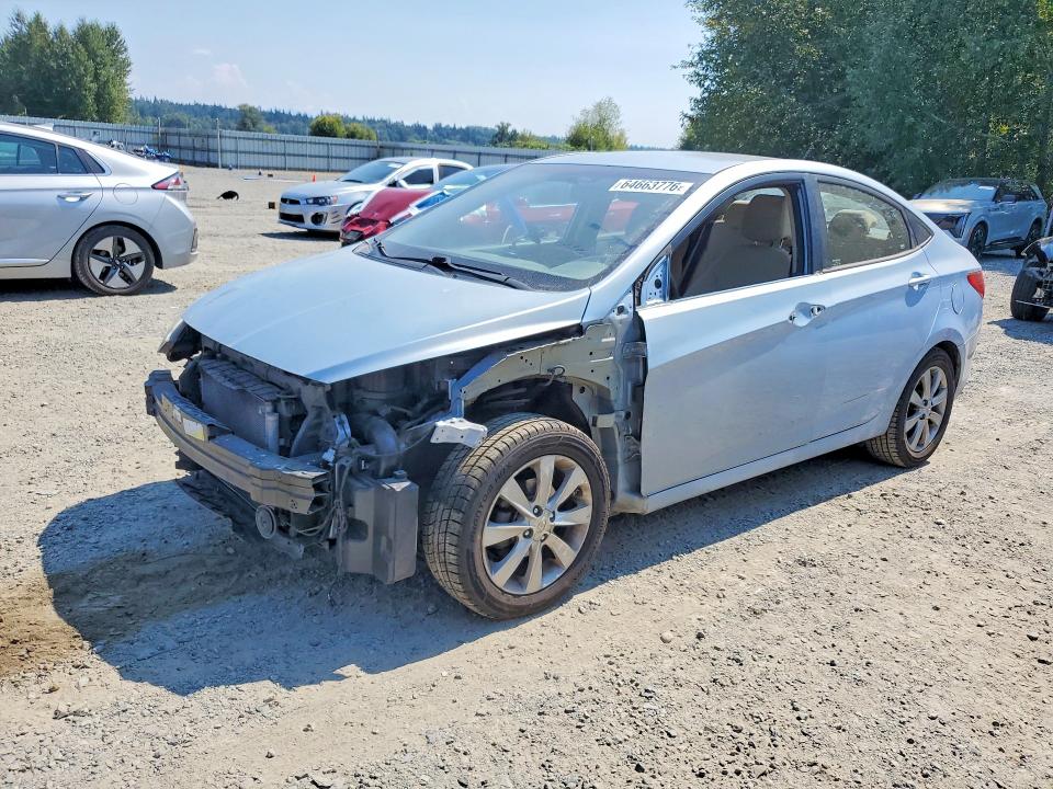 Auction sale of the 2012 Hyundai Accent, vin: KMHCU4AE4CU048080, lot number: 64663776