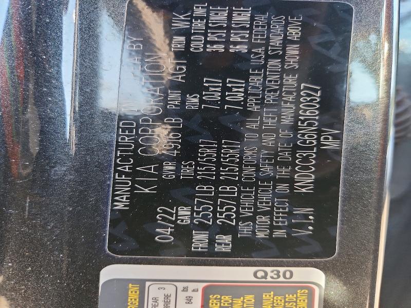 Aukcja sprzedaży 2022 Kia Niro Ev, vin: KNDCC3LG6N5160327, numer aukcji: 64053646
