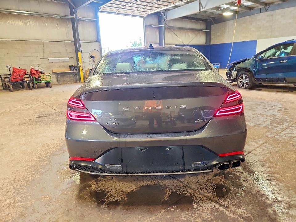 Aukcja sprzedaży 2022 Genesis G70, vin: KMTG34TA6NU100204, numer aukcji: 65634656