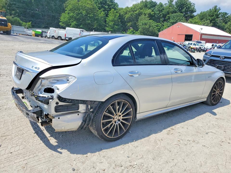 63907736 :رقم المزاد ، 55SWF6EB0JU238793 vin ، 2018 Mercedes-benz C مزاد بيع