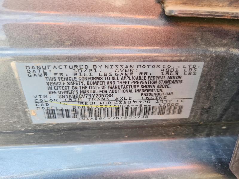 Продаж на аукціоні авто 2022 Nissan Sentra, vin: 3N1AB8CV7NY205738, номер лоту: 65534316