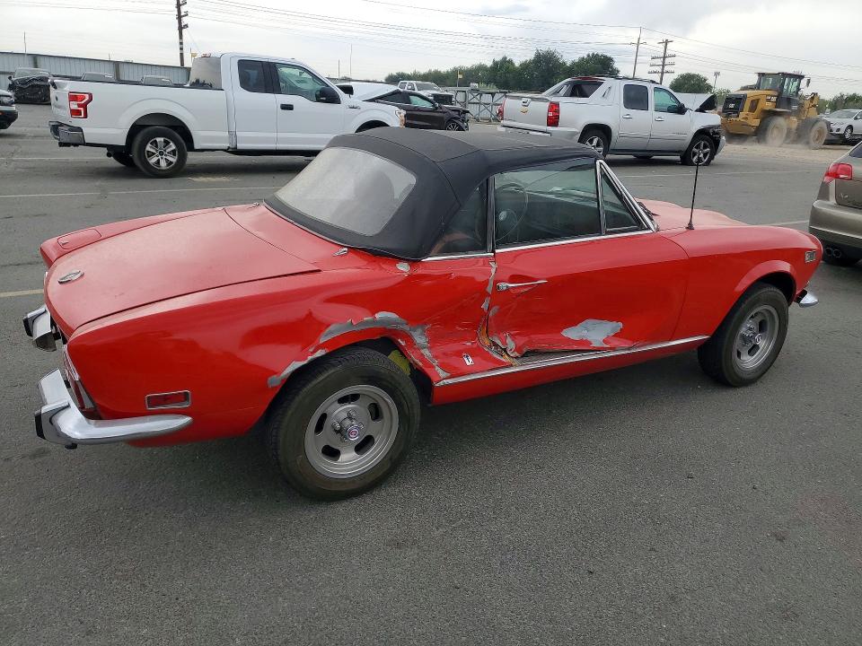 Продажа на аукционе авто 1973 Fiat 124 Spider, vin: 124CS0065619, номер лота: 65540236