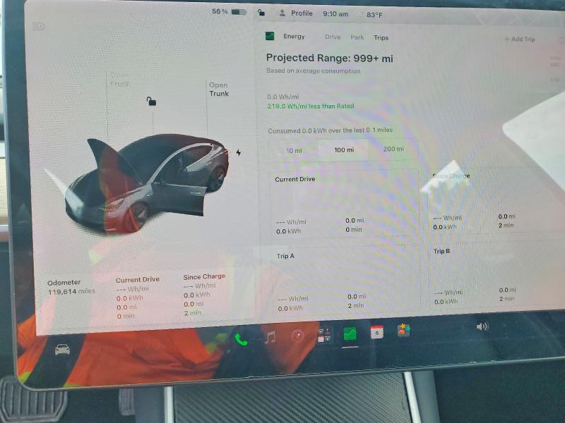 Aukcja sprzedaży 2019 Tesla Model 3, vin: 5YJ3E1EAXKF400108, numer aukcji: 63490516