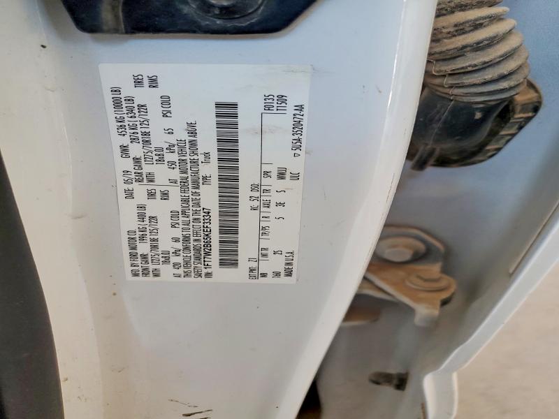 63225006 :رقم المزاد ، 1FT7W2B65KEF33347 vin ، 2019 Ford F250 مزاد بيع
