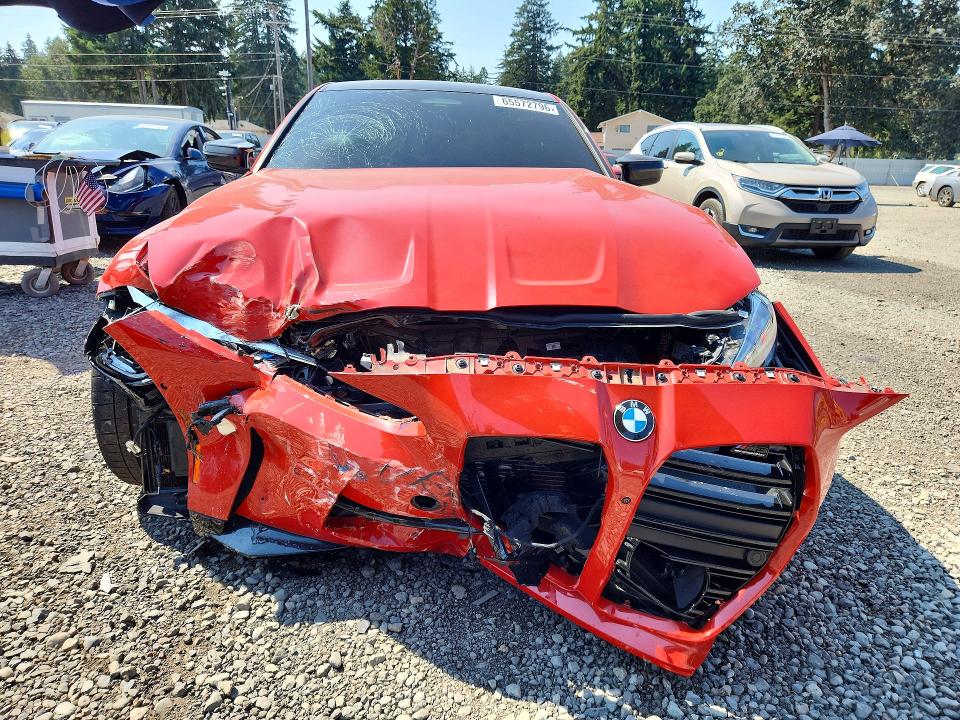 65572796 :رقم المزاد ، WBS33AY04RFS05466 vin ، 2024 Bmw M3 مزاد بيع