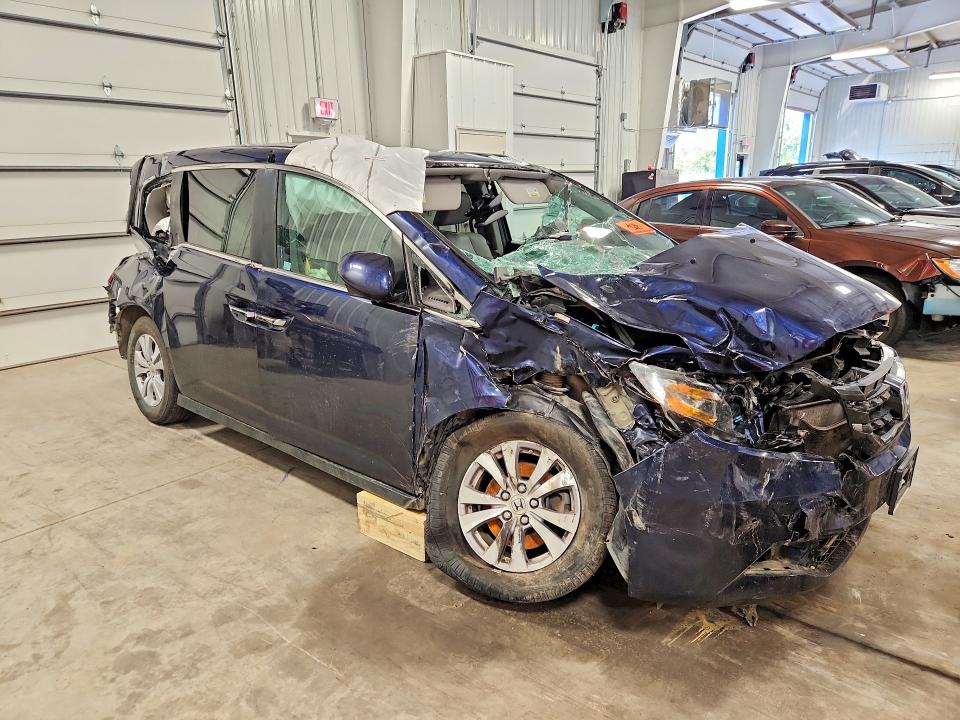 2016 Honda Odyssey მანქანა იყიდება აუქციონზე, vin: 5FNRL5H69GB147854, აუქციონის ნომერი: 63433576