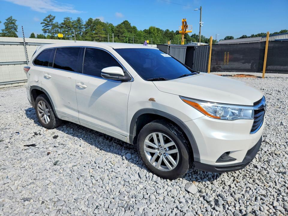 2015 Toyota Highlander მანქანა იყიდება აუქციონზე, vin: 5TDZKRFH5FS052989, აუქციონის ნომერი: 65749956