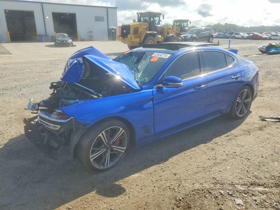 63834216 :رقم المزاد ، KMTG54SE0SU149697 vin ، 2025 Genesis G70 مزاد بيع