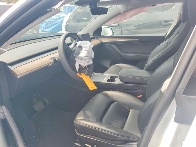 61953026 :رقم المزاد ، 7SAYGDED3RF129160 vin ، 2024 Tesla Model Y مزاد بيع