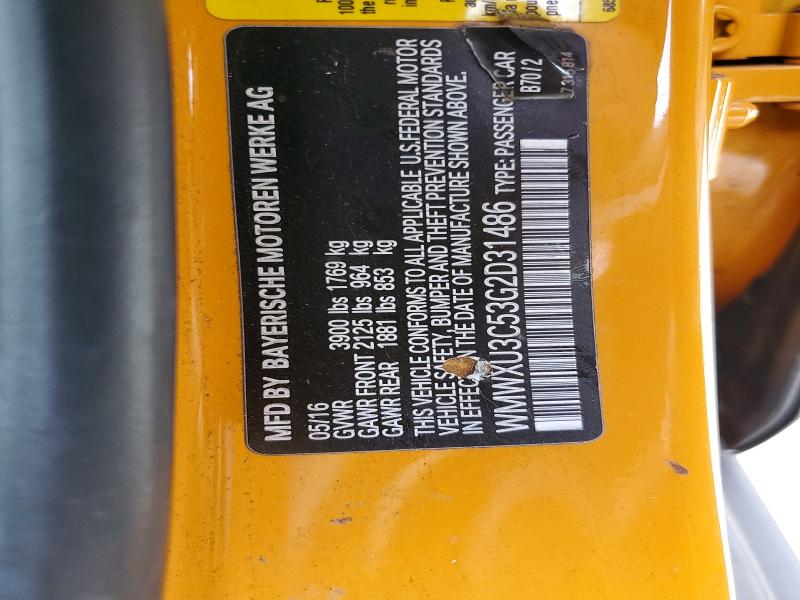 Продажа на аукционе авто 2016 Mini Cooper, vin: WMWXU3C53G2D31486, номер лота: 65361716