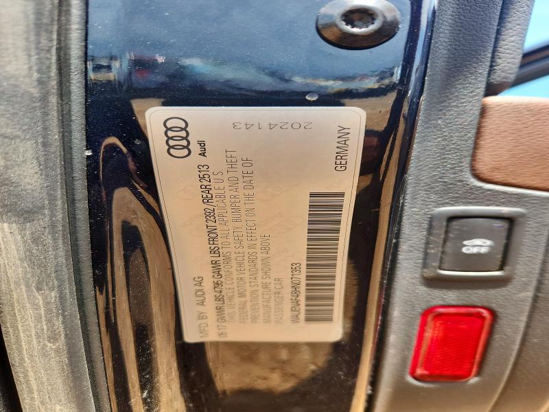 Продажа на аукционе авто 2017 Audi A4, vin: WAUENAF48HN071353, номер лота: 64310446