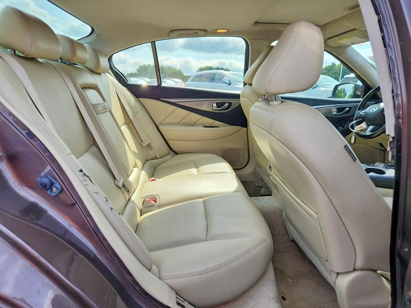 Продаж на аукціоні авто 2014 Infiniti Q50, vin: JN1BV7AR4EM704026, номер лоту: 64925686