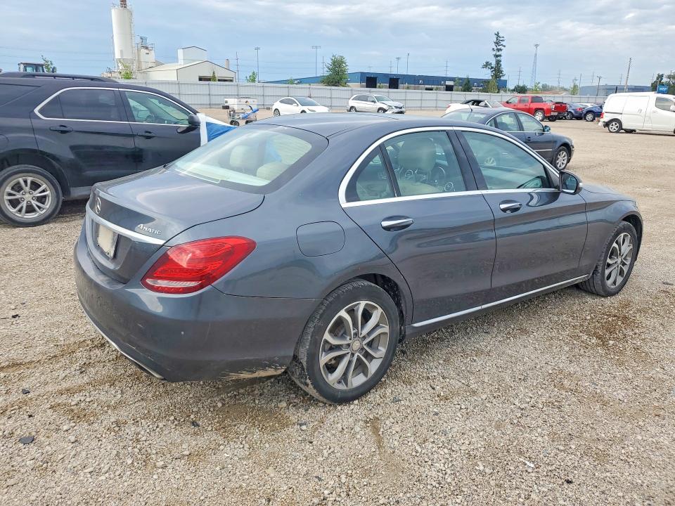 2015 Mercedes-benz C მანქანა იყიდება აუქციონზე, vin: 55SWF4KB8FU061345, აუქციონის ნომერი: 65395956