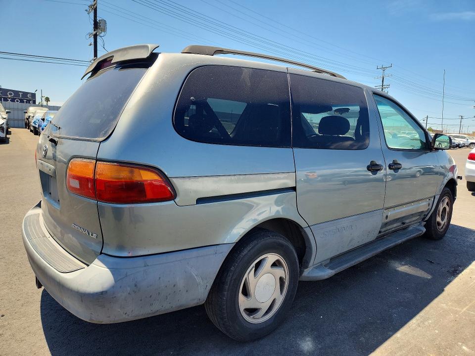 Продажа на аукционе авто 1999 Toyota Sienna, vin: 4T3ZF13C1XU101815, номер лота: 66204166
