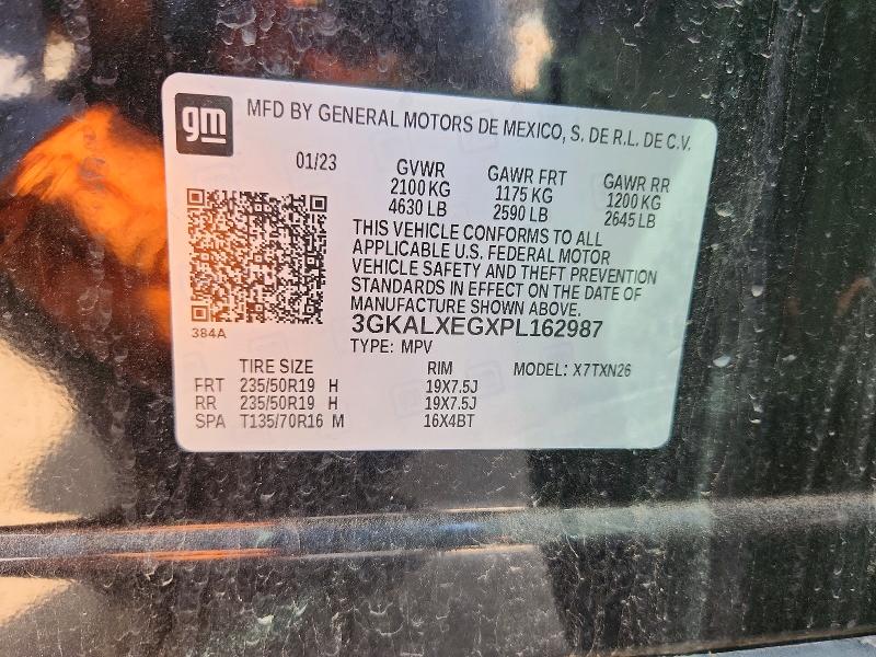 2023 Gmc Terrain მანქანა იყიდება აუქციონზე, vin: 3GKALXEGXPL162987, აუქციონის ნომერი: 63597686