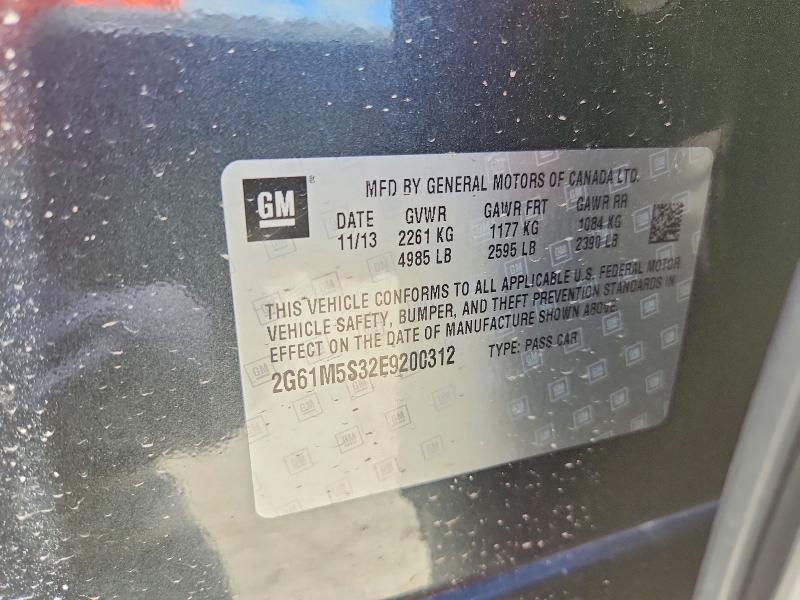 Aukcja sprzedaży 2014 Cadillac Xts, vin: 2G61M5S32E9200312, numer aukcji: 64775166