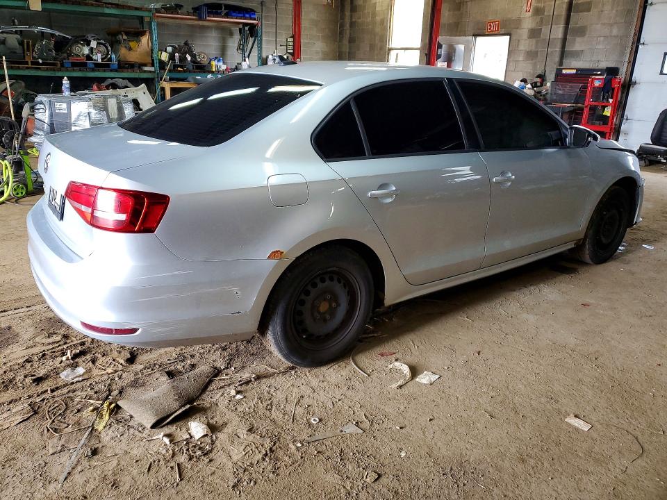 2015 Volkswagen Jetta მანქანა იყიდება აუქციონზე, vin: 3VW2K7AJ0FM304208, აუქციონის ნომერი: 65174466