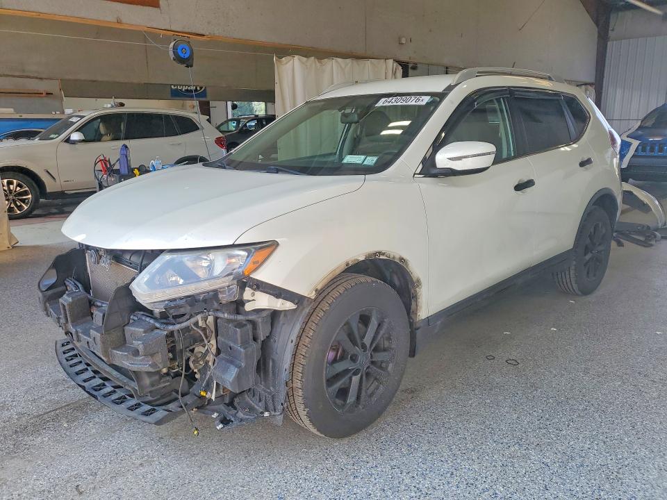 2016 Nissan Rogue მანქანა იყიდება აუქციონზე, vin: KNMAT2MT1GP682335, აუქციონის ნომერი: 64309076