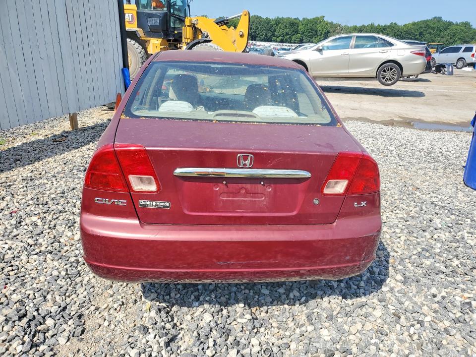 Продаж на аукціоні авто 2002 Honda Civic, vin: 2HGES16522H599055, номер лоту: 64698736