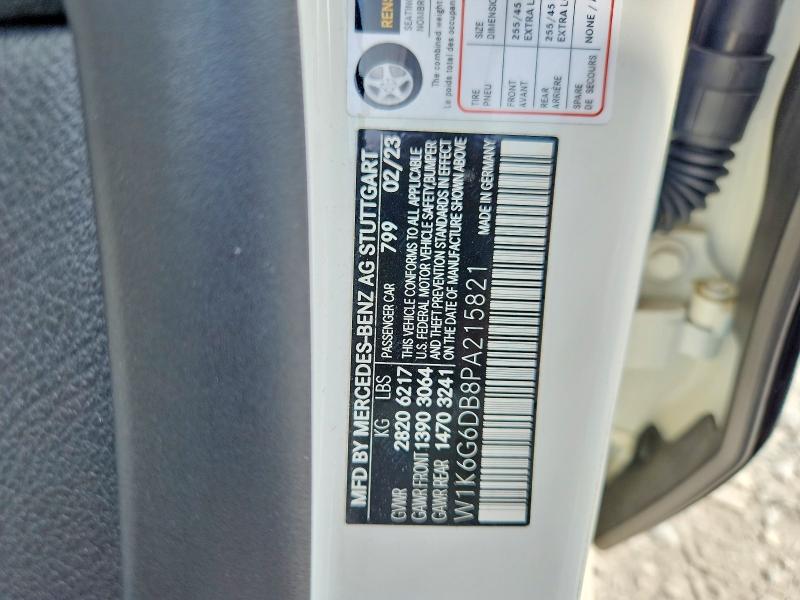 Продажа на аукционе авто 2023 Mercedes-benz S, vin: W1K6G6DB8PA215821, номер лота: 64508896