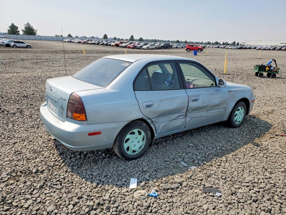 Продажа на аукционе авто 2005 Hyundai Accent, vin: KMHCG45C75U615580, номер лота: 63152426