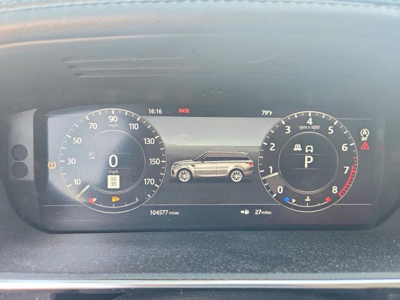 2019 Land Rover Range Rover Sport მანქანა იყიდება აუქციონზე, vin: SALWR2REXKA814964, აუქციონის ნომერი: 65602106