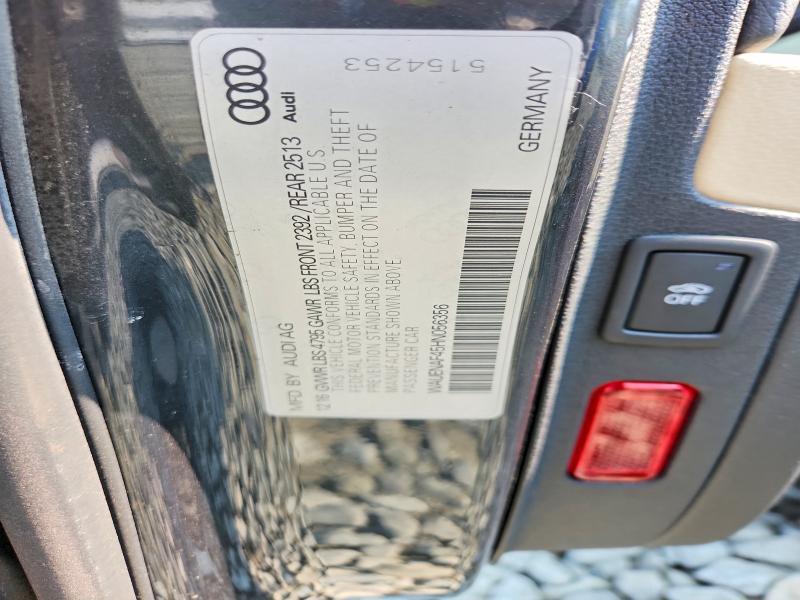 Продаж на аукціоні авто 2017 Audi A4, vin: WAUENAF45HN056356, номер лоту: 63738976