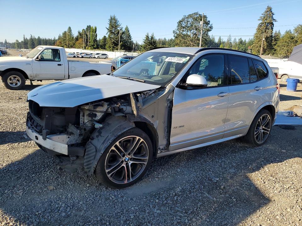 2015 Bmw X3 მანქანა იყიდება აუქციონზე, vin: 5UXWX7C58F0K34223, აუქციონის ნომერი: 65317586