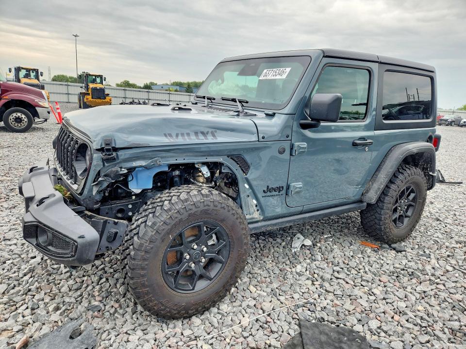 Aukcja sprzedaży 2025 Jeep Wrangler, vin: 1C4PJXAN6SW617188, numer aukcji: 63715346