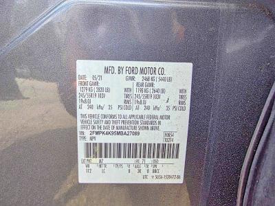 Aukcja sprzedaży 2021 Ford Edge, vin: 2FMPK4K95MBA27089, numer aukcji: 63430616