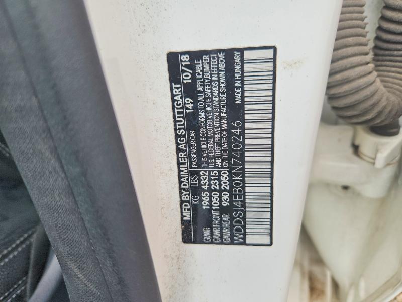 Продаж на аукціоні авто 2019 Mercedes-benz Cla, vin: WDDSJ4EB0KN740246, номер лоту: 64674716