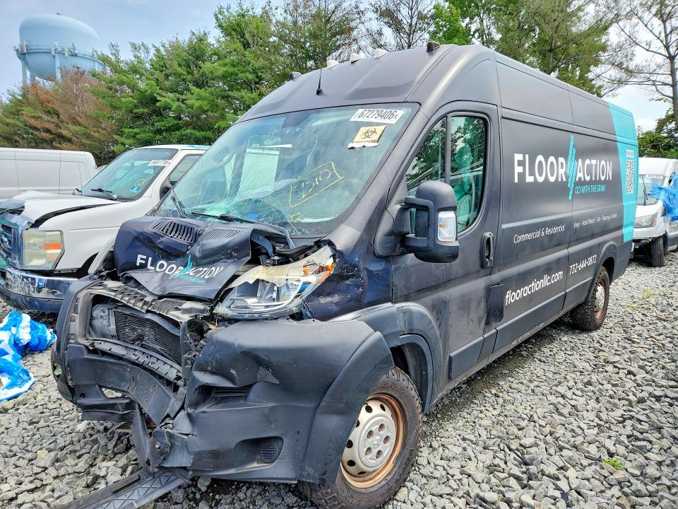 67279406 :رقم المزاد ، 3C6URVJG2KE544453 vin ، 2019 Ram Promaster 3500 مزاد بيع