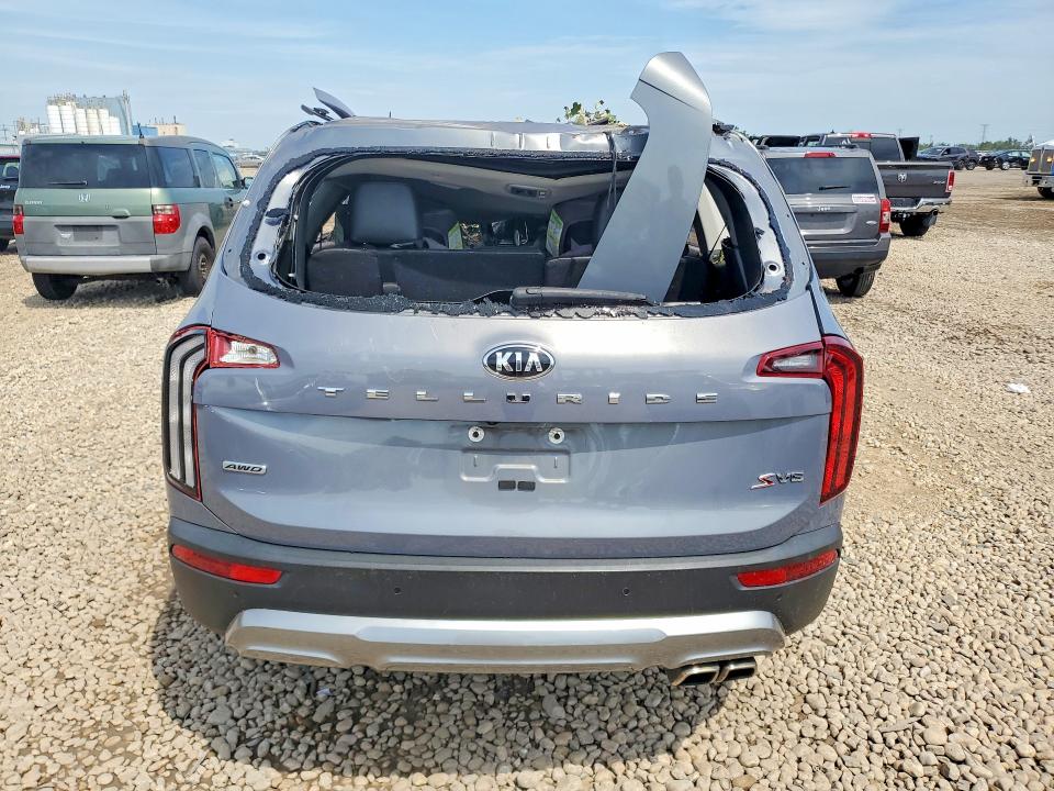 65757996 :رقم المزاد ، 5XYP6DHC1MG112325 vin ، 2021 Kia Telluride مزاد بيع