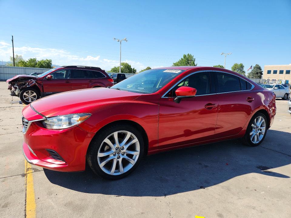 2017 Mazda 6 მანქანა იყიდება აუქციონზე, vin: JM1GL1V54H1143278, აუქციონის ნომერი: 65932016