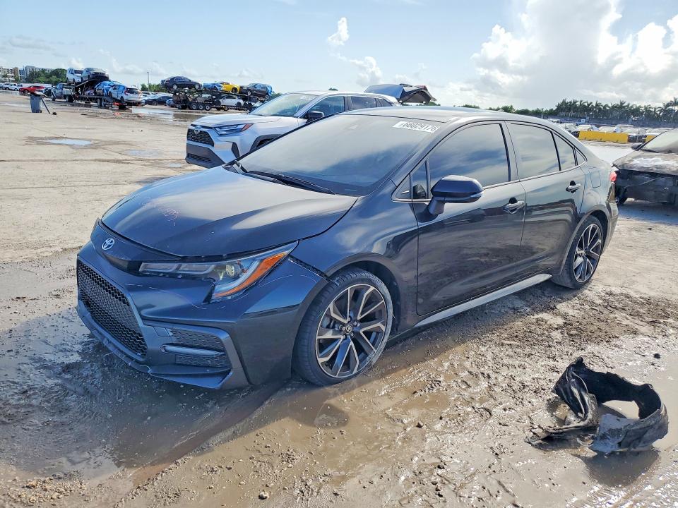 66029176 :رقم المزاد ، JTDS4MCE0NJ082549 vin ، 2022 Toyota Corolla مزاد بيع