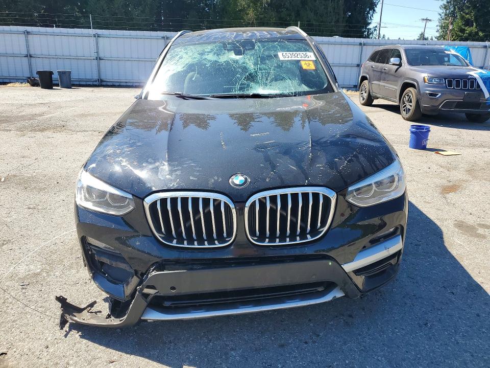 65392536 :رقم المزاد ، 5UXTS1C0XM9E58320 vin ، 2021 Bmw X3 مزاد بيع