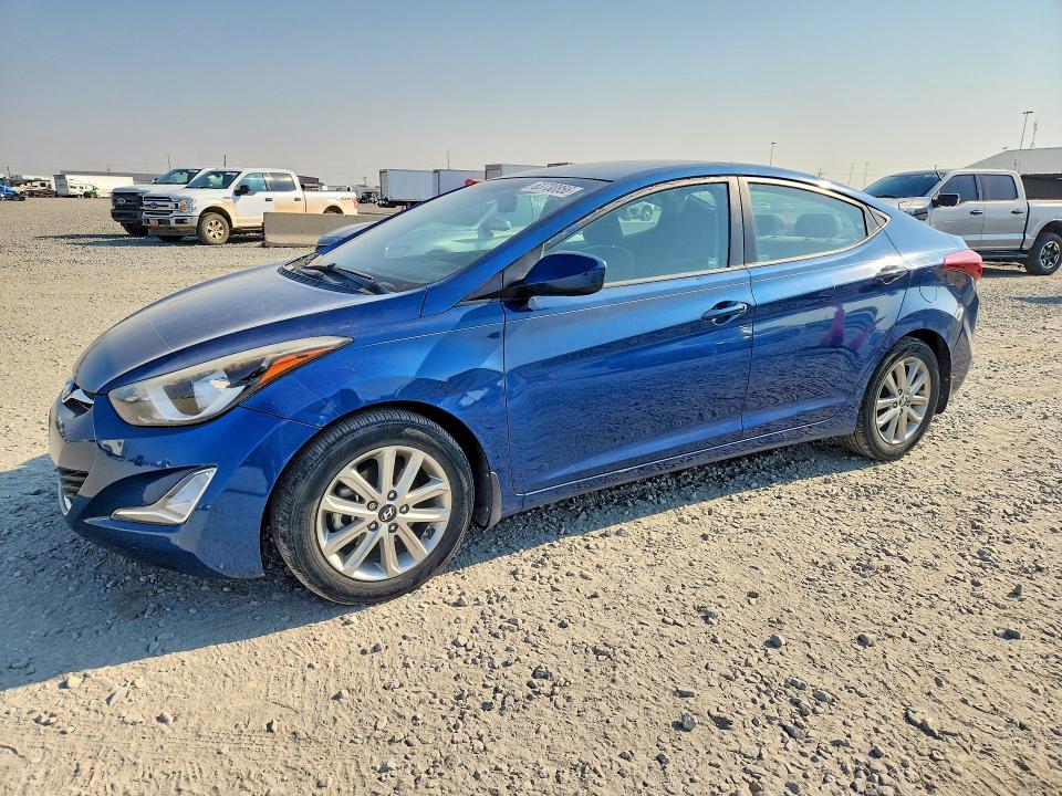 2014 Hyundai Elantra მანქანა იყიდება აუქციონზე, vin: KMHDH4AE8EU178438, აუქციონის ნომერი: 63730856