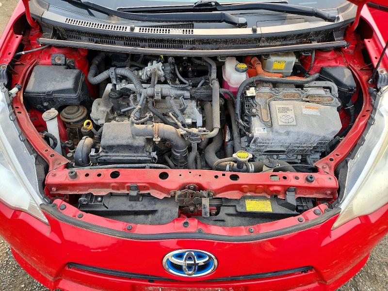 2013 Toyota Prius C მანქანა იყიდება აუქციონზე, vin: JTDKDTB31D1057250, აუქციონის ნომერი: 64744536