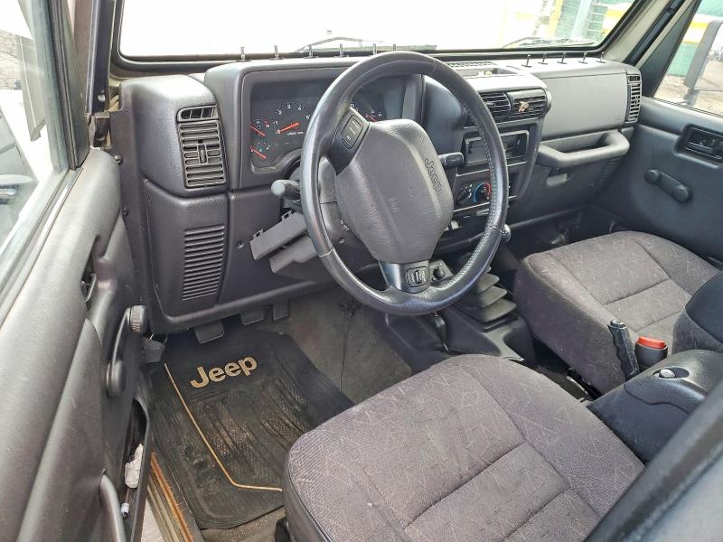 2002 Jeep Wrangler / Tj მანქანა იყიდება აუქციონზე, vin: 1J4FA49S82P774892, აუქციონის ნომერი: 61389396